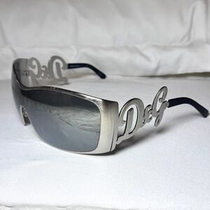 Dolce & Gabbana mirror silver Sunglasses